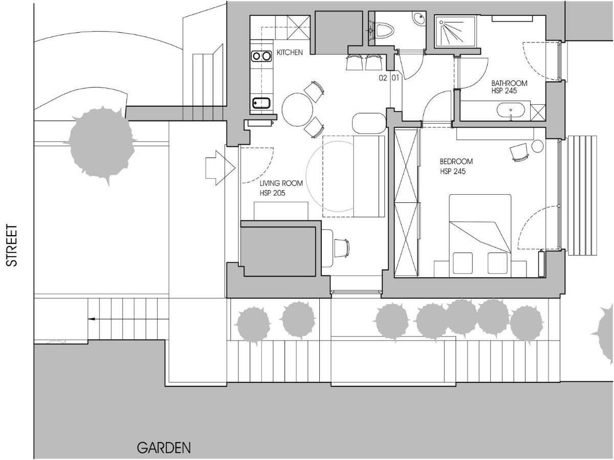 Gite Au26 Cote Jardin-Cote Cour Льеж Экстерьер фото